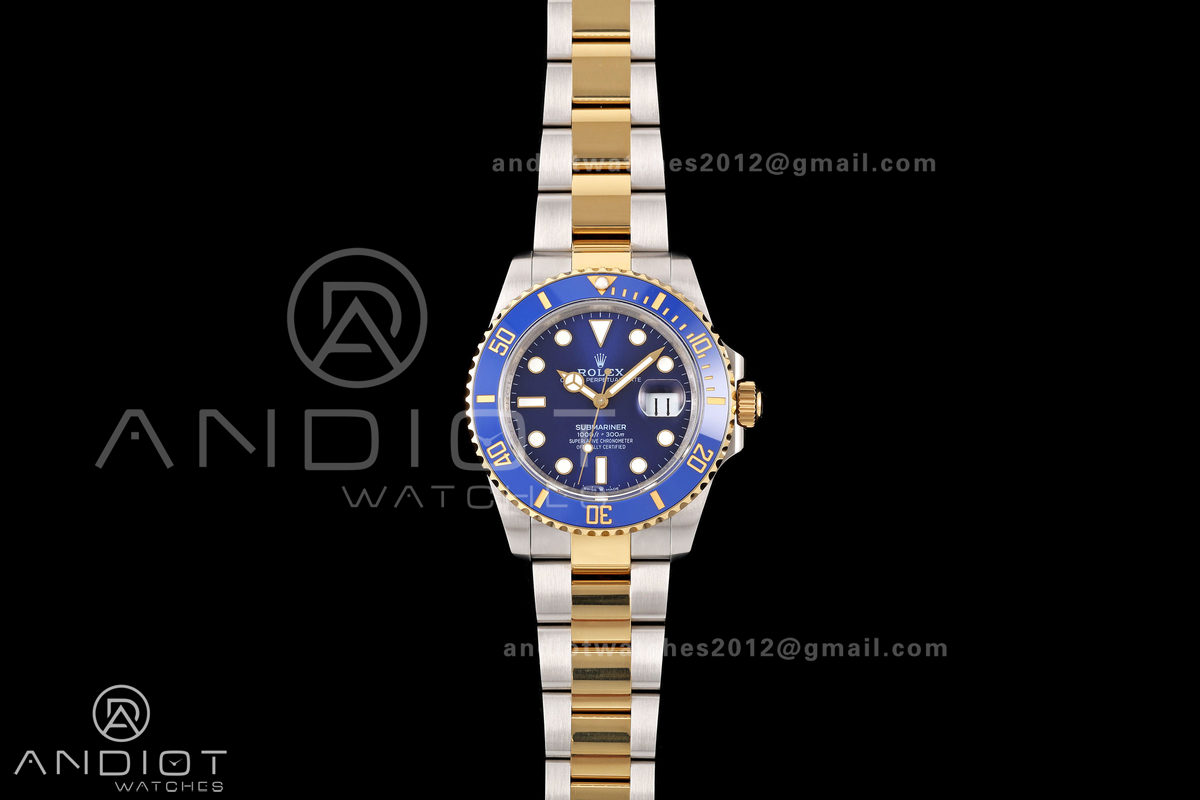 Submariner 41mm 126613 LB Blue Ceramic 904L Steel QF 1:1 Best Edition JH3235 Free Sprung
